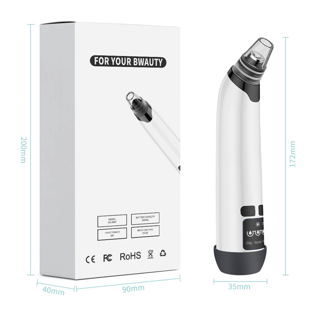 Aspirateur de points noirs – Chauffant & X3 - Émeraude