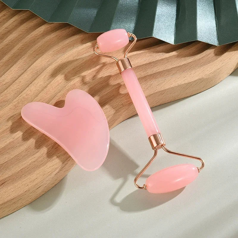 Rouleau et Gua-Sha - Émeraude